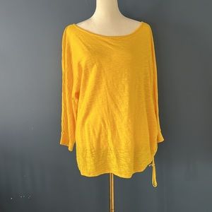 New York Company Bright Yellow Lightweight Sweater Here comes the sun! Ladies xl